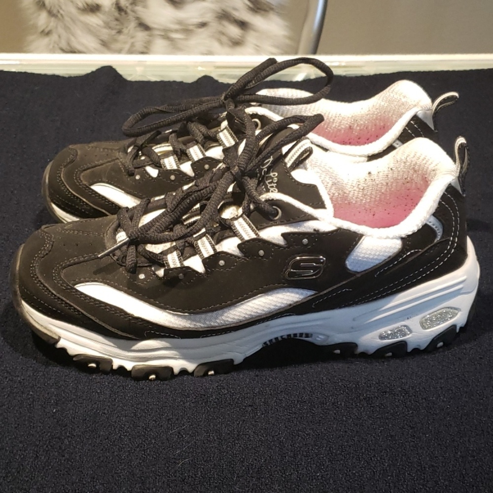 Skechers D'Lites with Glitter